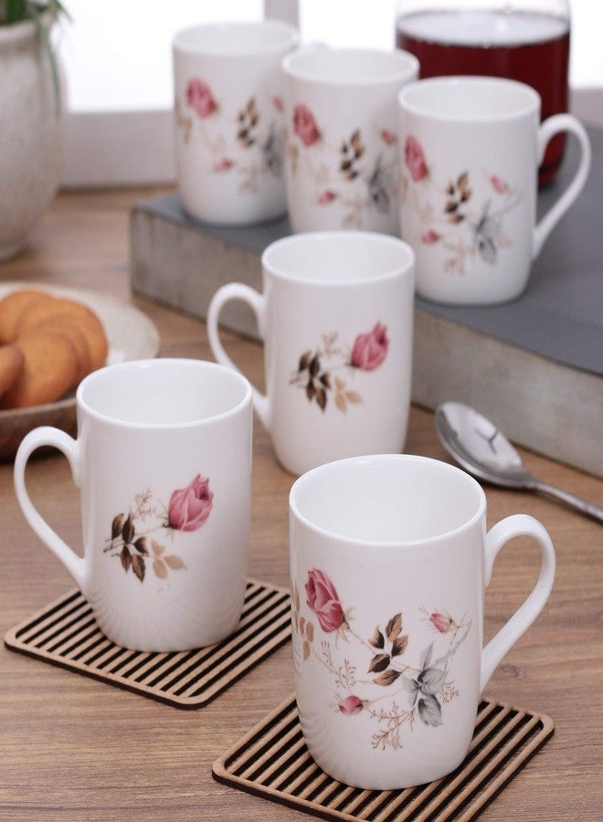 Clay Craft Ceramic Coffee Cup - Set Of 6, Multicolor, 200ml - Image 1